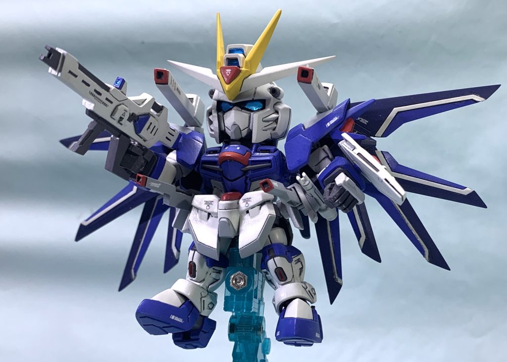 今回も目的は全体像を変えずにSDでハイマウンントフルバースト状態を作りたい!を目標に製作しました