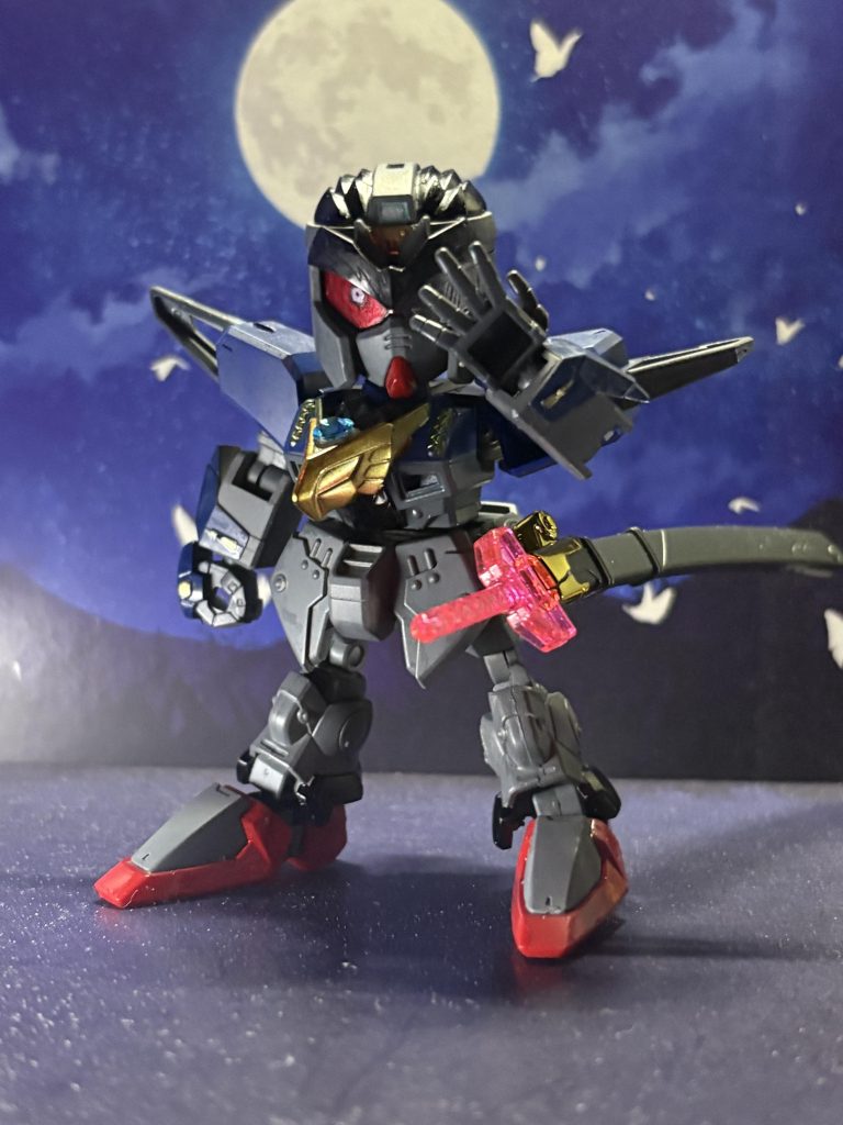 新生闇軍団との激しい戦いにより愛する弟、信頼する仲間と共に左眼を失う闇軍団との戦いには勝利したが天の島は阻止できず、激しい無力感と絶望に苛まれた所を闇に付け込まれる