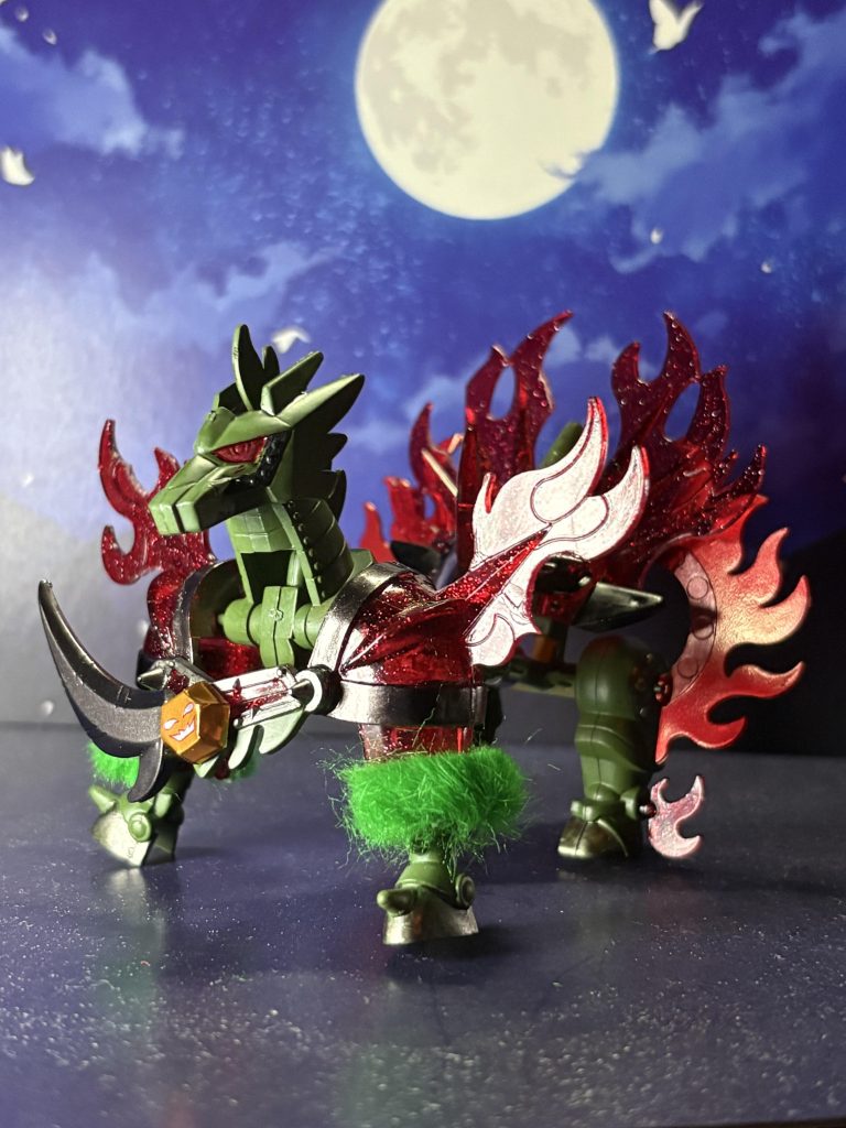 鎧はそのままなので烈堂馬虎も再現可能色はファントムカラーに