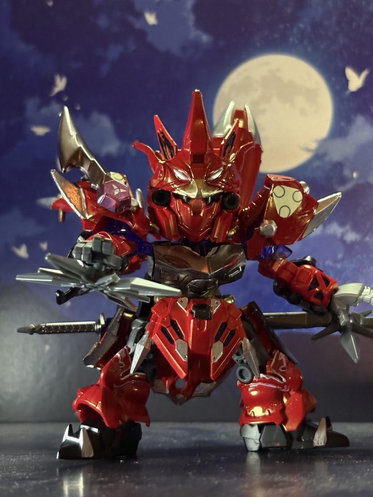 影に潜み、神出鬼没の戦い方をする忍者汚いな、さすが忍者汚いモノアイはHアイズを使用し、裏からシャインシルバーを塗ってます