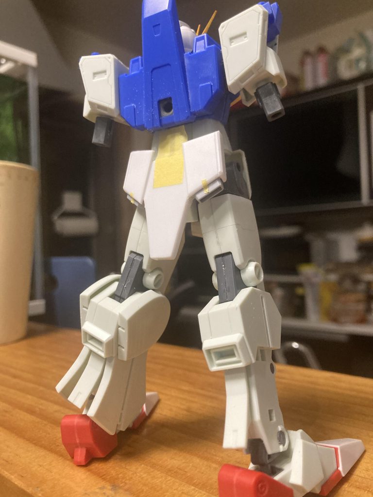 ZZってリアスカートないんですね。ふんどし見たいでついリアスカート自作しました。