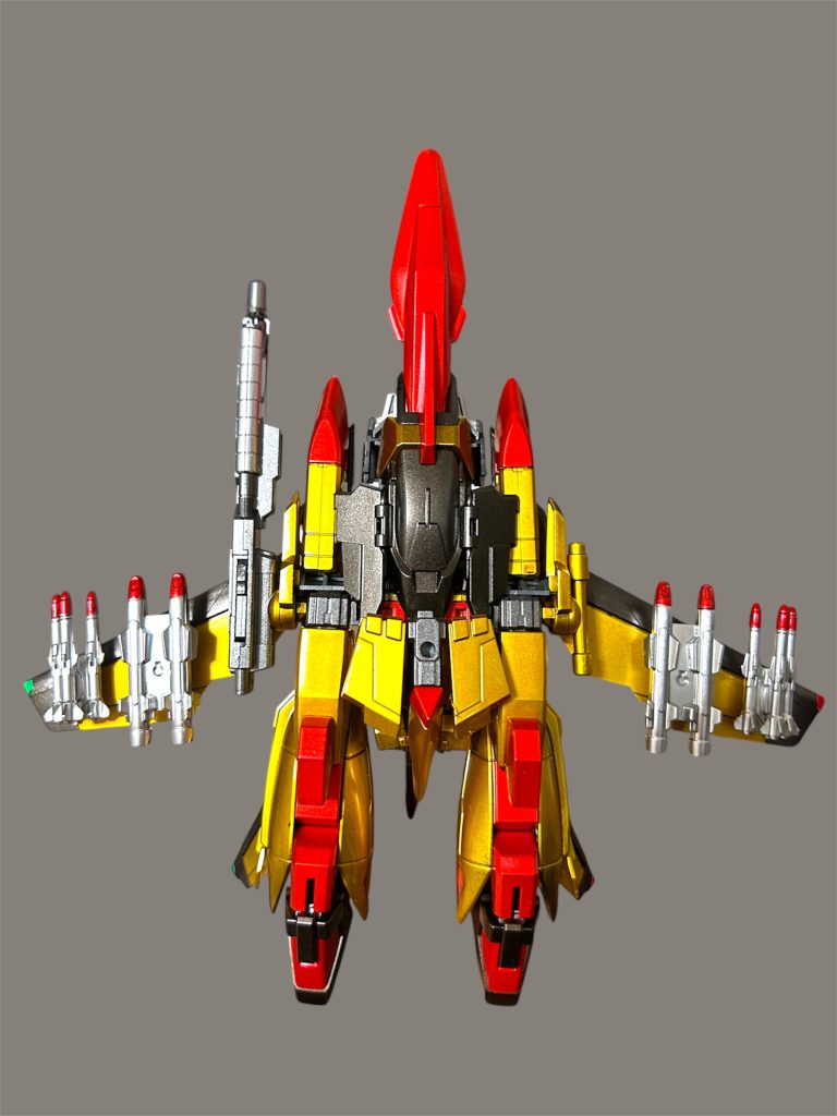 背面…構造的にはゼータガンダムと同じですね🤔