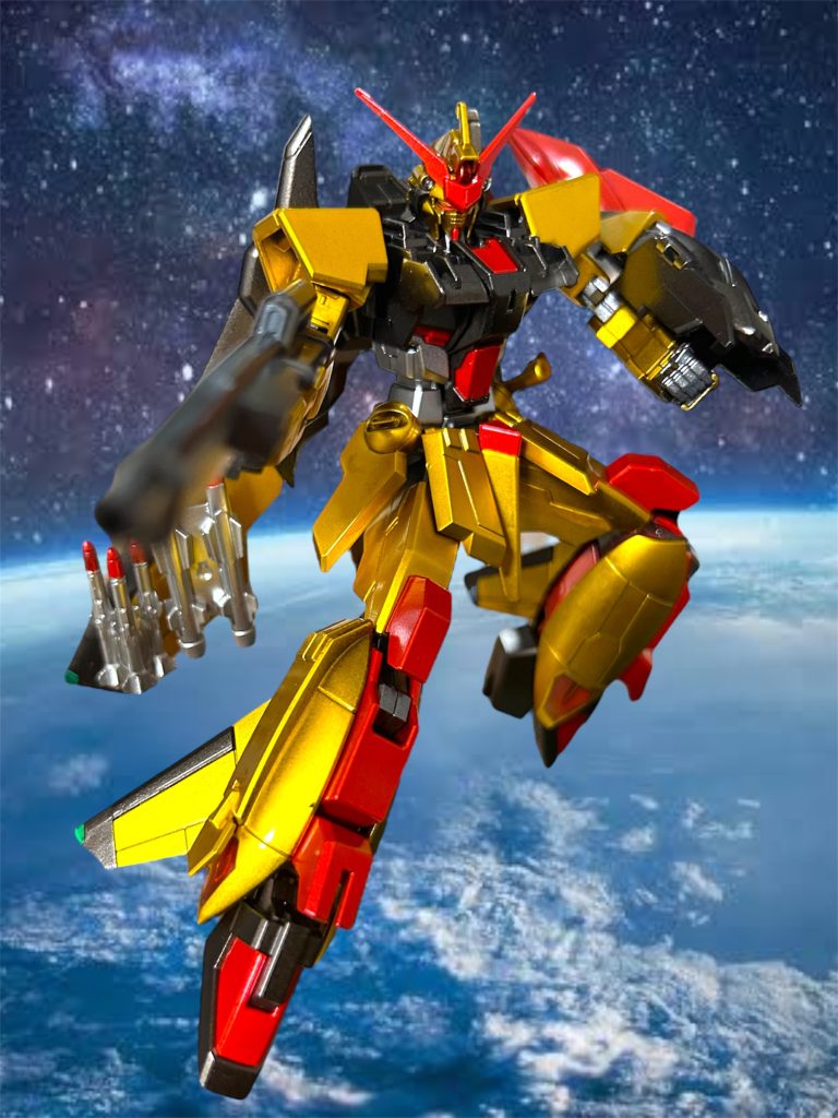 このキットが発表された時に1番に思いついたのがこのカラー。ゼータカラーも考えましたけど…🤔やっぱりオイラはバルトフェルドさんが好きみたいですwww