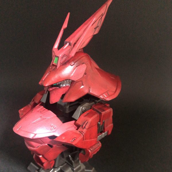 サザビー　メカニカルバスト　筆塗り全塗装