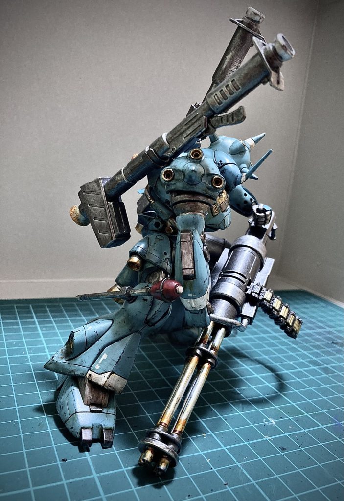 市販のガトリングとベルトリンクを持たせたらカッコ良くなりました！