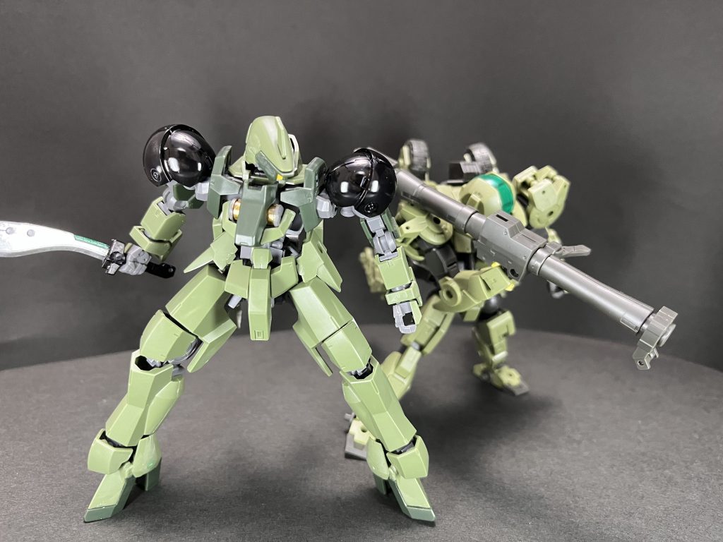 実は今までやられ機で度々いたグレイズさんバルバトスルプスレプオスの時のこいつを塗り直した物