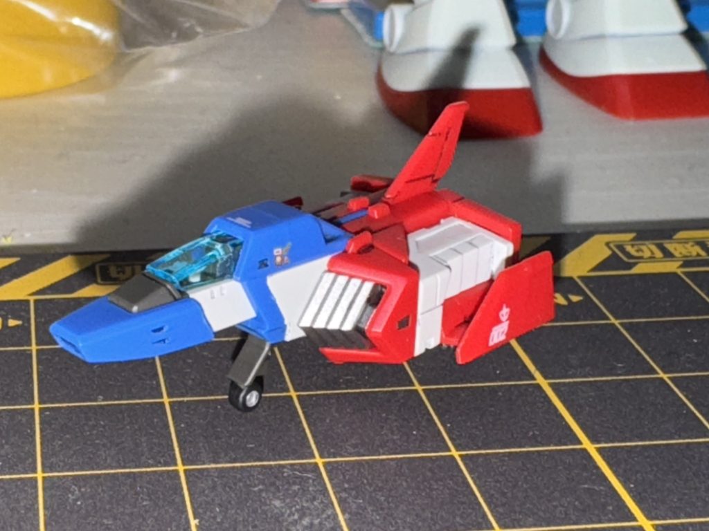 コアファイターのランディングギヤも無駄に頑張りましたw