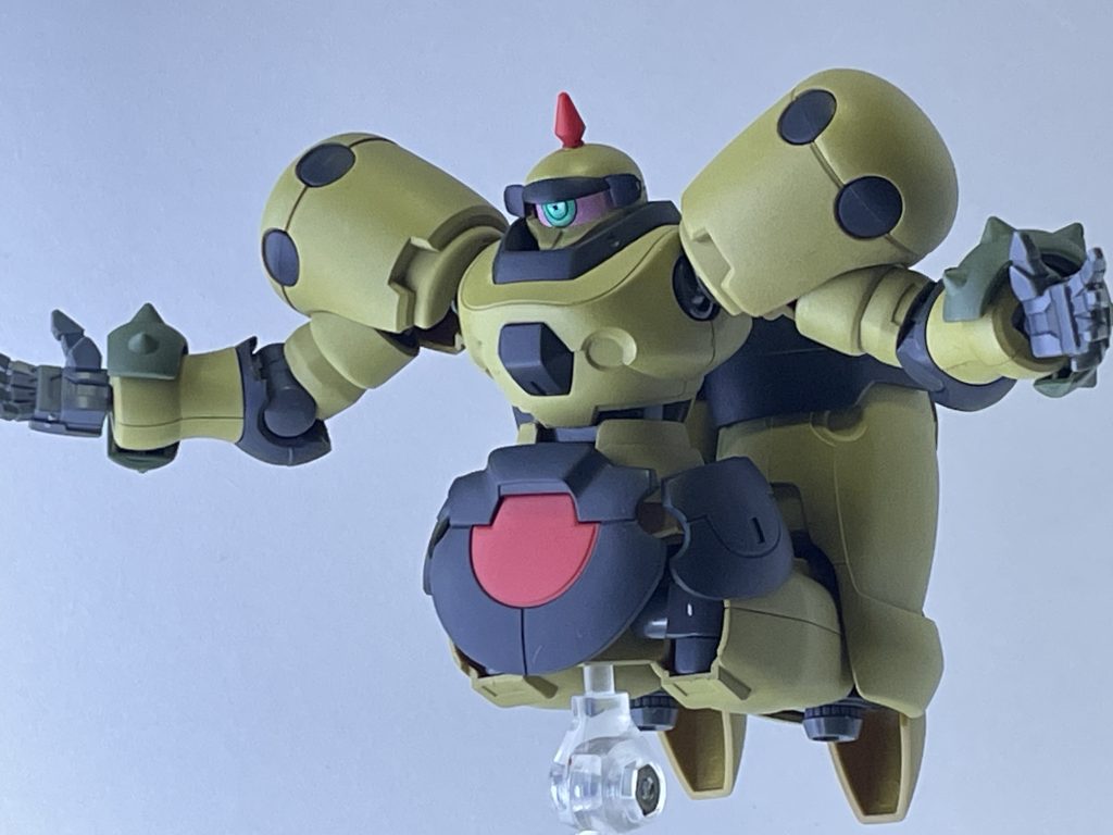 やられ役な機体ですが、割とカッコ良く、造形も良きです！  ご観覧ありがとうございました。