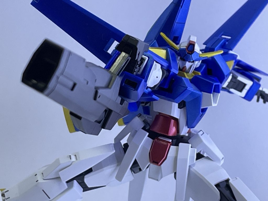 AGEキットは可動が優秀なので、よく動く。 