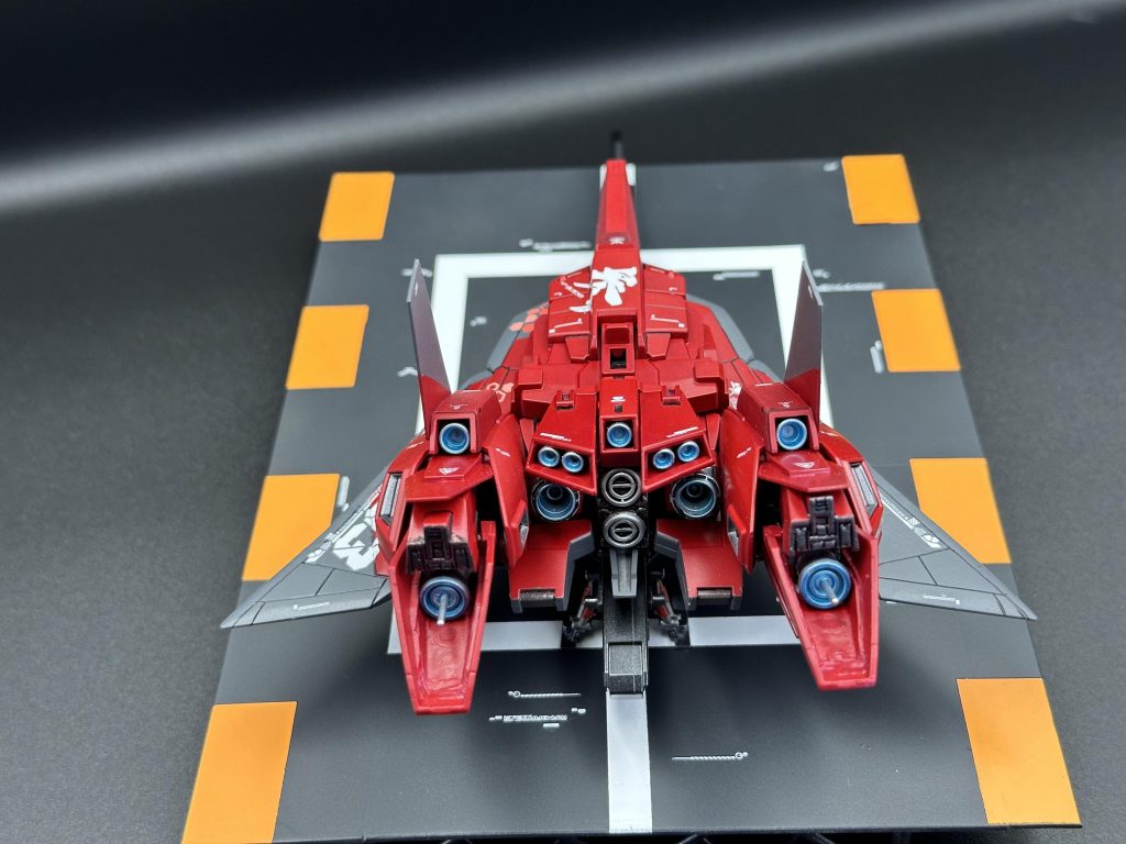 バーニア増し増し後ろ姿。