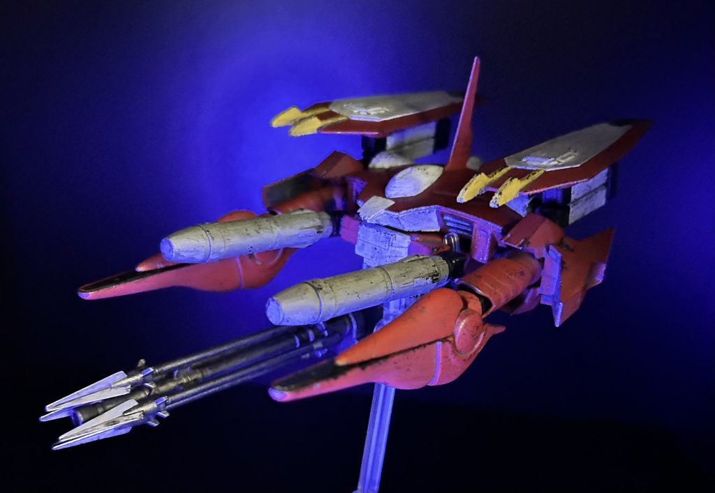 フル装備で巡航中