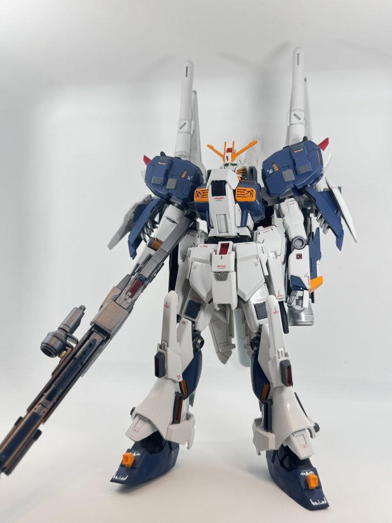 HG  1/144 Ex-Sガンダム　徹底改修改造　全塗装　完成品 ガンプラ Sガンダム Ex 違い HG 1/144 Ex-Sガンダム 徹底改修改造 全塗装