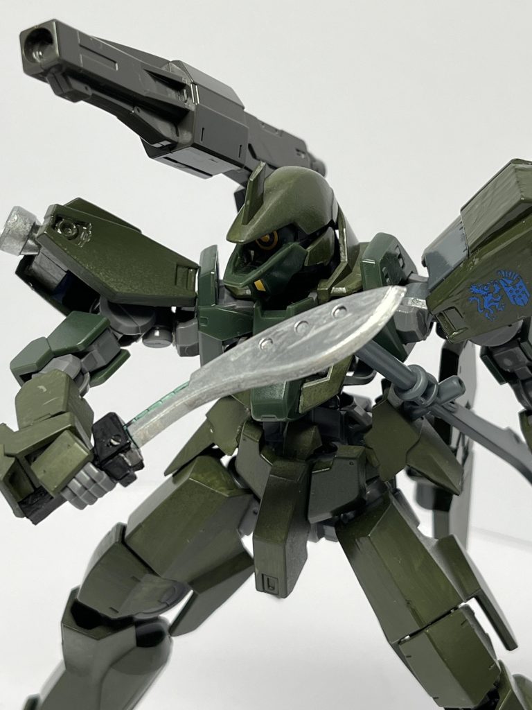 ククリ&センサーオープン表情がガラッと変わる接写してるせいかククリの塗りむらがやばい🤣