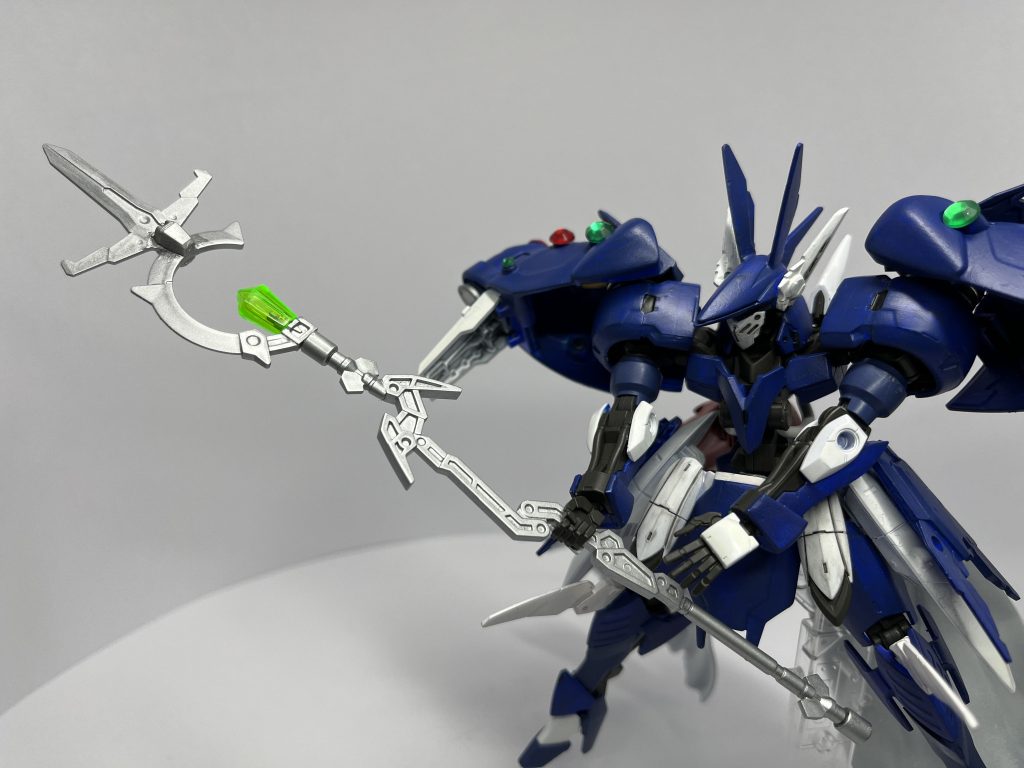 グングニル槍部分を追加して原作に近く杖はまんま30mmなんですが、こういう時じゃないと使い所がなかなかないので投入(°▽°) 