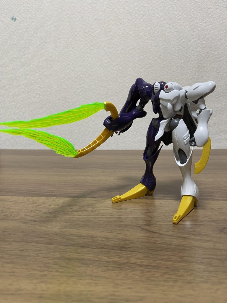 ここまでご覧いただきありがとうございました。面白い構造だったので組むのも楽しかったです。これを組んでた時に実はカラバリが逆の光のカリスト用ディキトゥスがあるということを知りました。是非とも入手して同色で合わせてみたいですね。それではまた〜