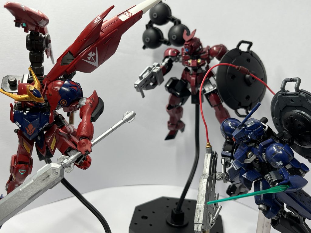 激突 鉄のガンダムフレームvsカスタムグレイズチーム