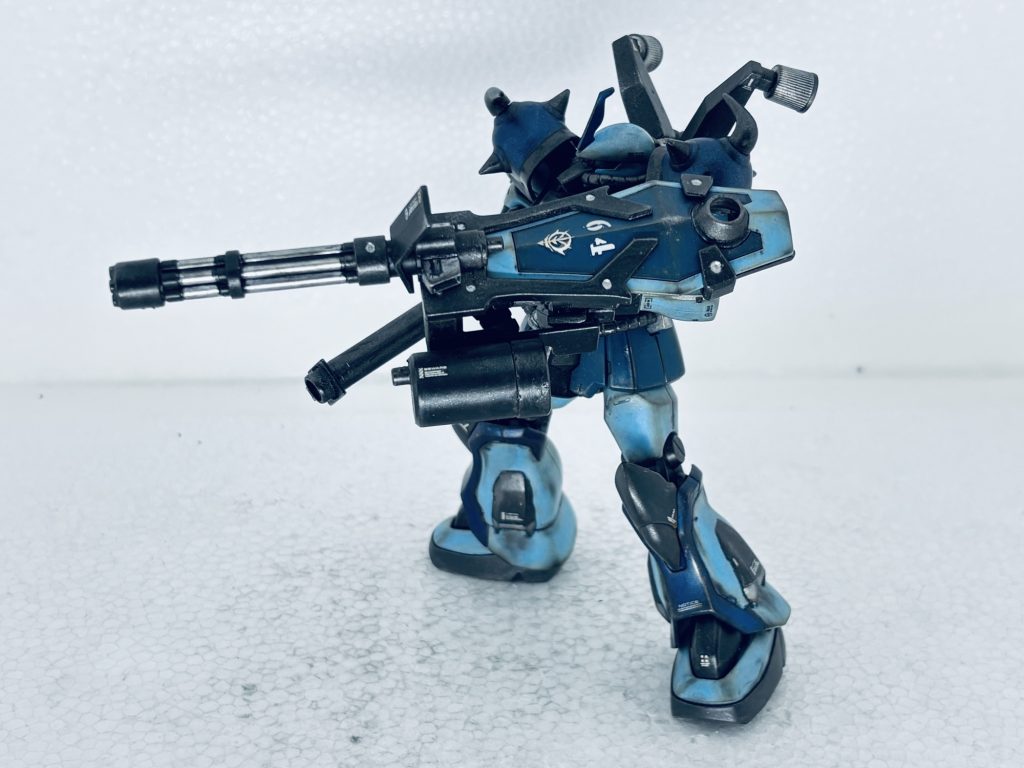 HGグフカスタム青、ノリス機。（グランゼル）–6枚目/制作者：masamine