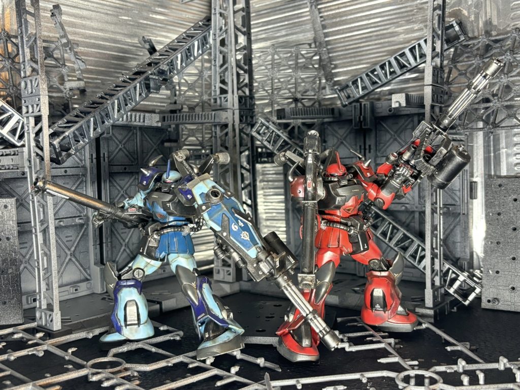 コイツらと近接格闘はゴメン被りたい。