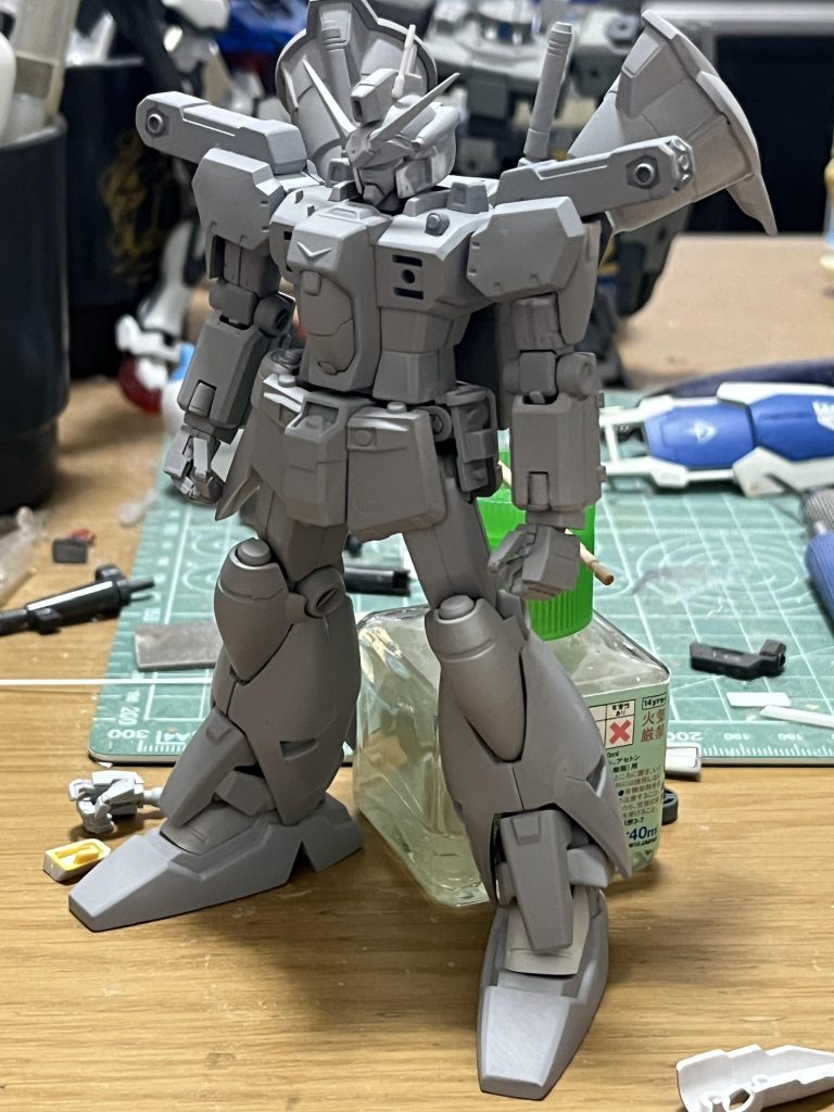 最後はサフ画で。
