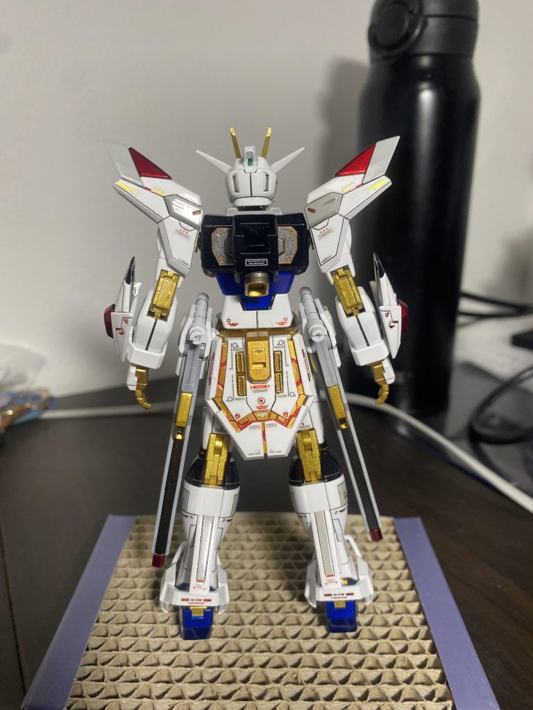 気合い入れてやりましたが、今一つなんですよねー。メカ感が出せない…