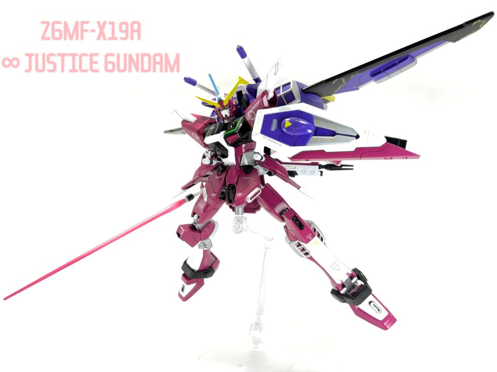 《ガンダムSEED DESTINY》インフィニットジャスティスガンダム~ZGMF-X19A~–4枚目/制作者：とりのざんぎ