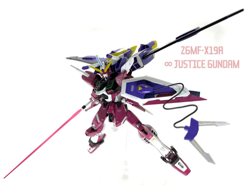 《ガンダムSEED DESTINY》インフィニットジャスティスガンダム~ZGMF-X19A~–5枚目/制作者：とりのざんぎ