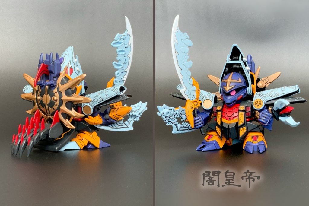 カラーパターンは元祖SDキットを参考。