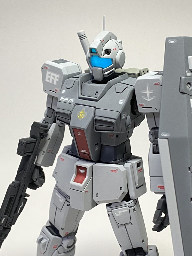 頭部はジム寒冷地仕様をそのまま使用