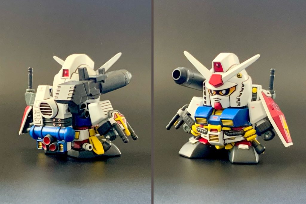 主に下半身へディテールを追加