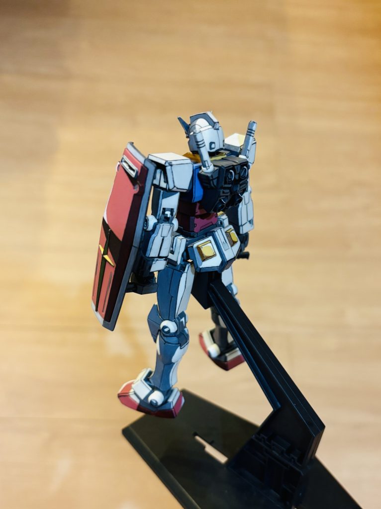 HGUC RX-78-2 ガンダム　アニメ塗りチャレンジ–4枚目/制作者：uzu.mon