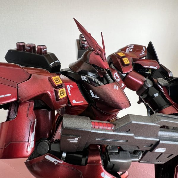 HG サザビー　ガンプラ完成品 HGUC サザビー 改修の作例【ガンプラ完成品】 - エンジョイ