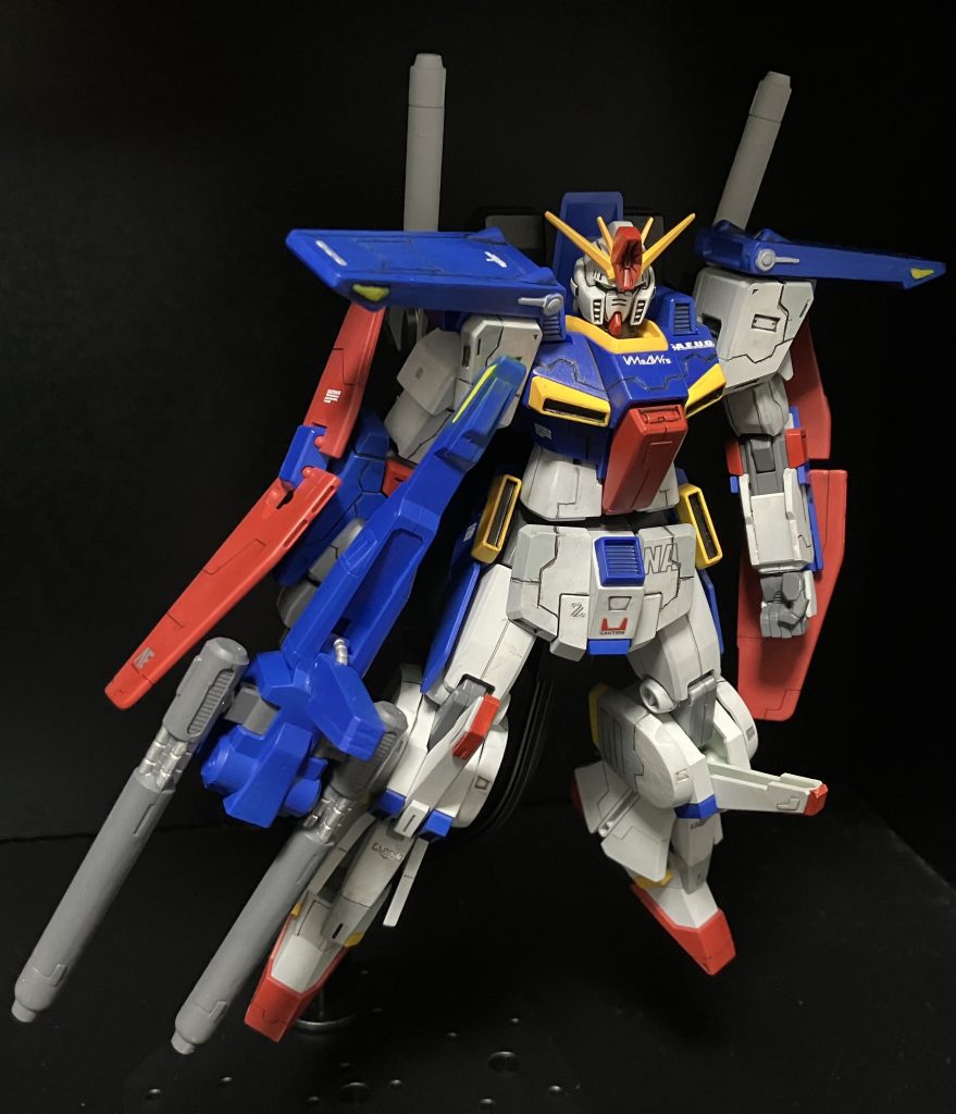 ダブルビームライフルはデカいです。