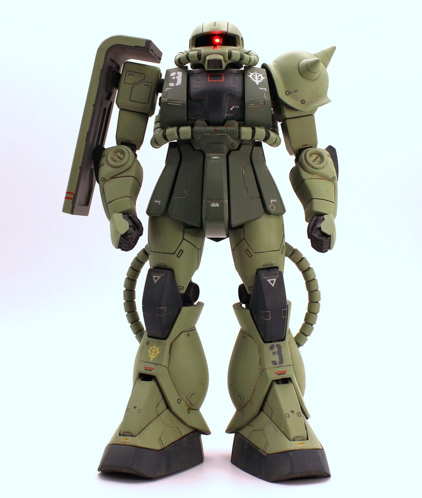 正直今までは「どうせ最後に汚すしな」で、細部は妥協して誤魔化していましたが、ウェザリング前の仕上げをどこまでかっちりできるかで、最終的な見栄えも大きく変わってくるんだなと思い始めています。無論手を抜いても後工程でほぼ影響がなくなる部分も多くあるので、何でもかんでも全力で仕上げるのは効率悪いので今後もやるつもりありませんが、その辺りのバランス感覚はもっと磨いていかないとと思う今日この頃です。