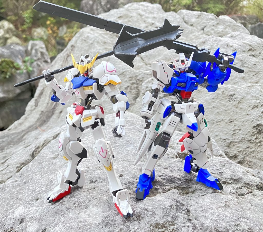 前回サクッと作ったバルバトスと