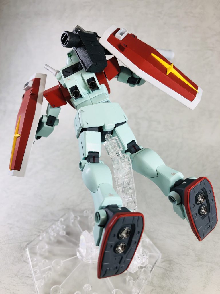 足裏のジェットも塗分けた