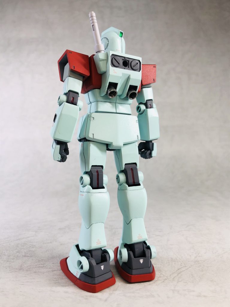 グレー部分 MSグレージオン系赤部分 ピンク下地⇒MSレッド+黒少々