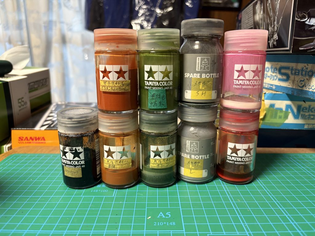 今回使用した塗料です