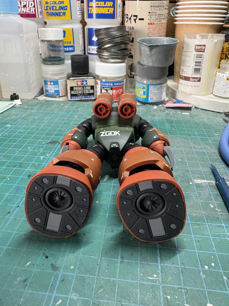 ガルマ専用ズゴック–4枚目/制作者：しょー