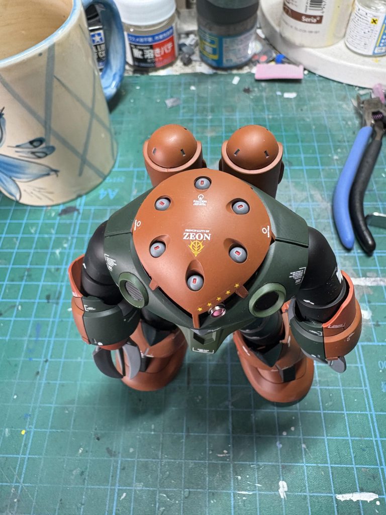 ガルマ専用ズゴック–5枚目/制作者：しょー