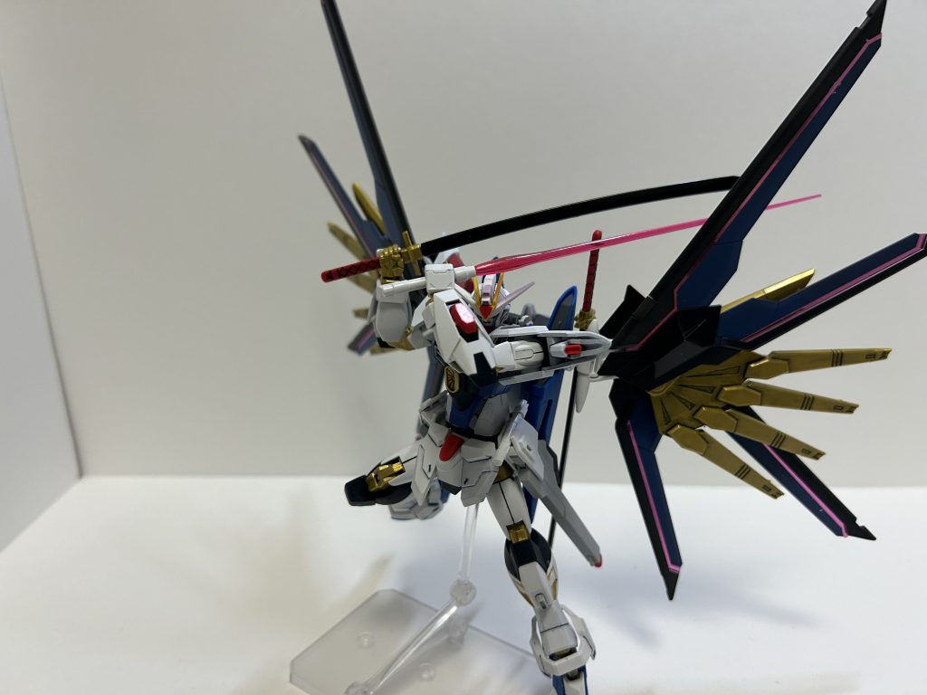例のポーズ