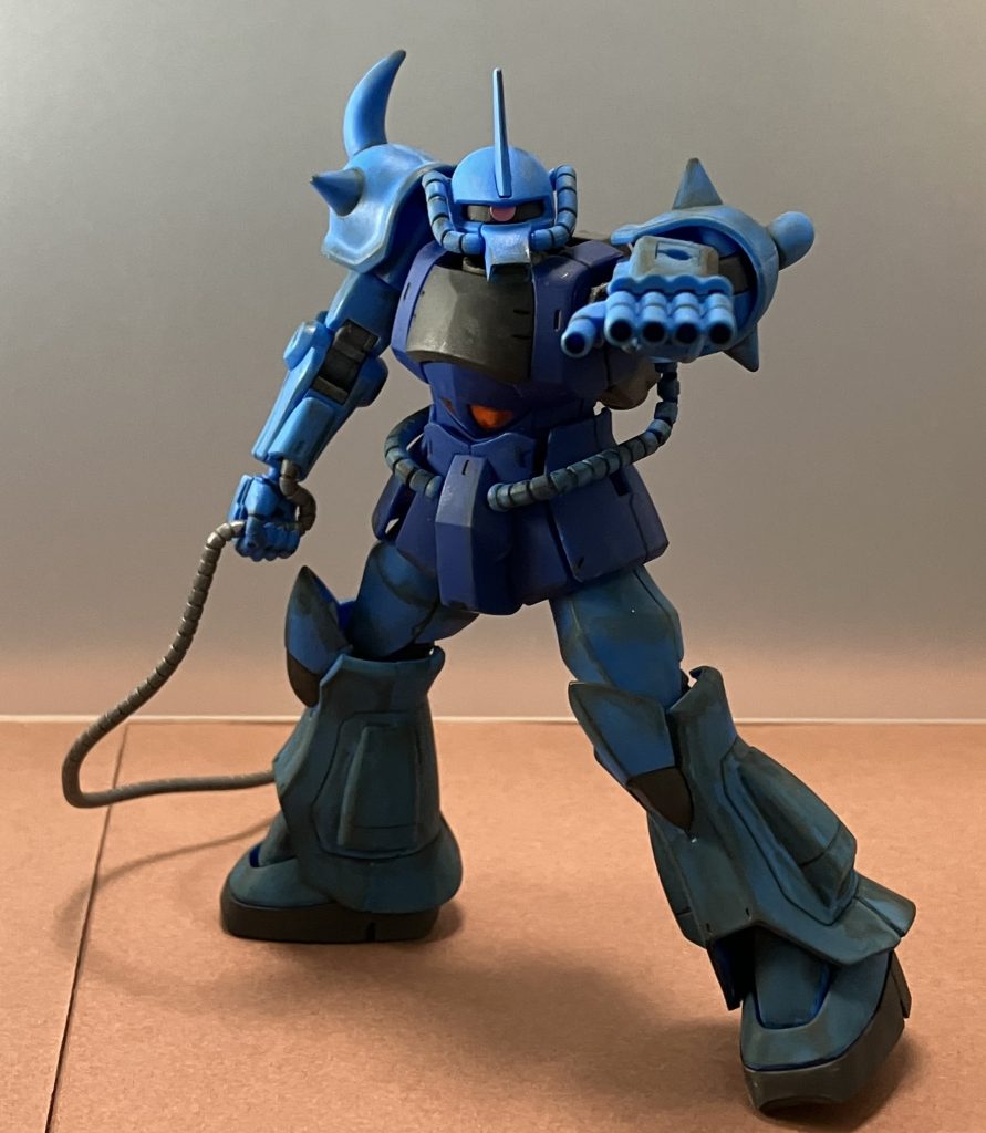 ヒートロッドの次は、バルカンを構えて