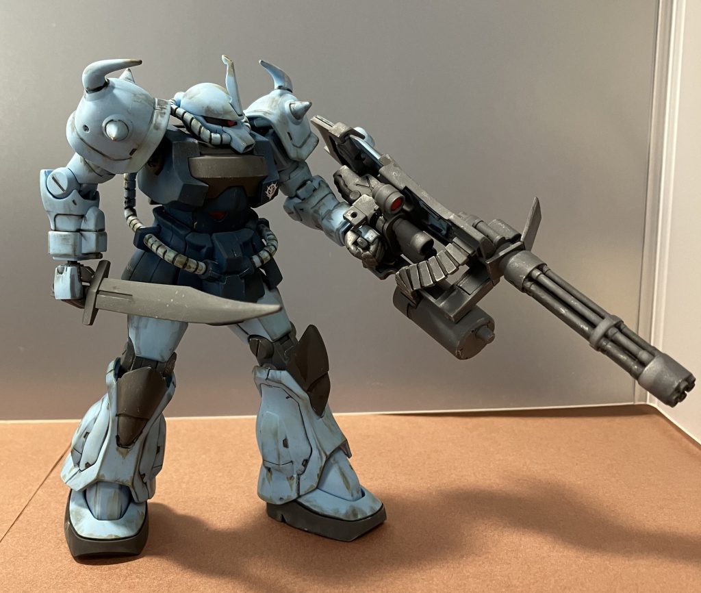 いつもの市街戦への突入をイメージしてみました。