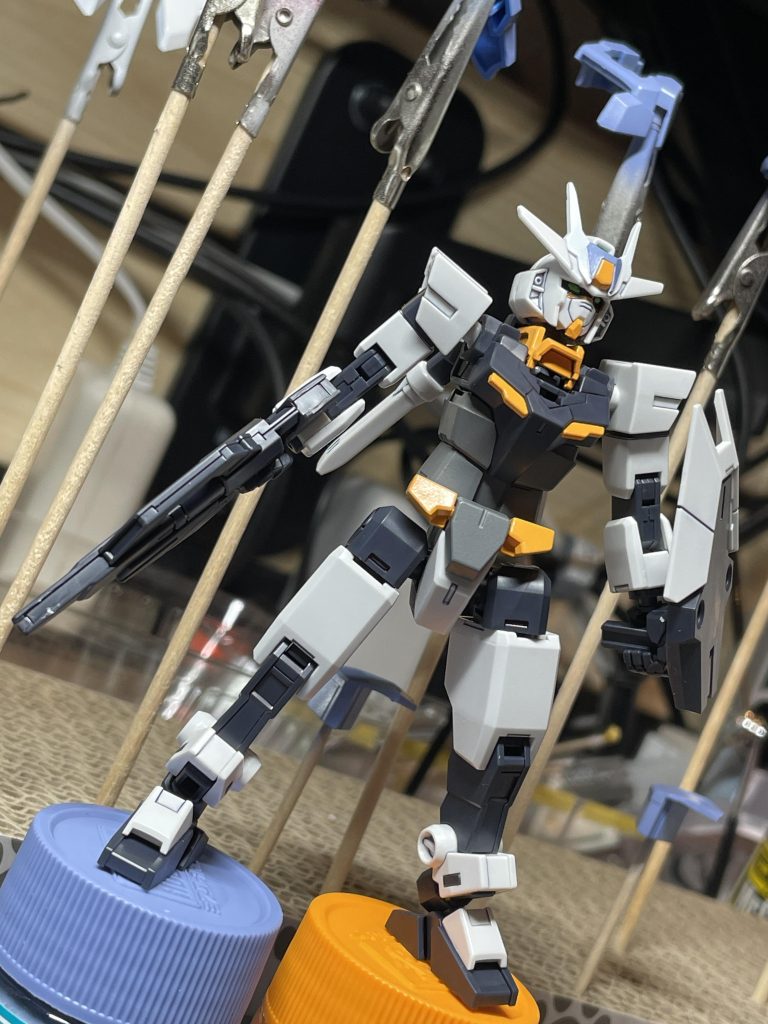 コアガンダムのこのカラーリングも結構気に入ってます。
