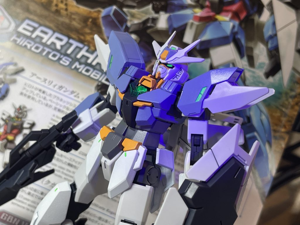 HG 1/144 アースリィガンダム　部分塗装