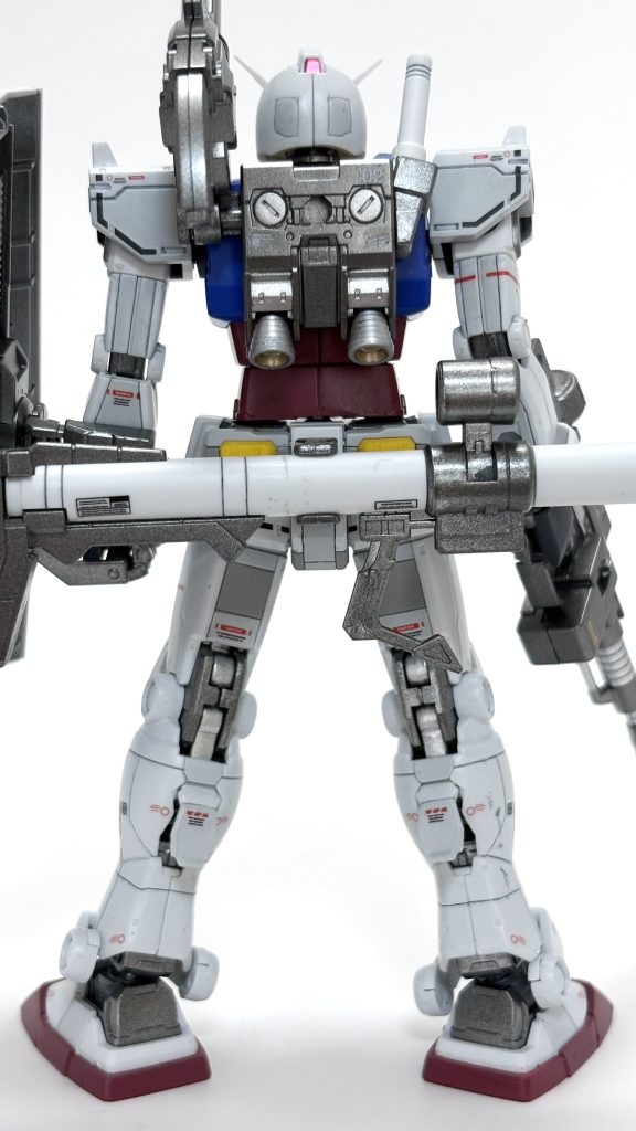 背後から。ちょっとナナメってる😢