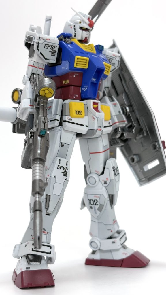 一周回って前から。各所のデカールがいい雰囲気ではないかと。