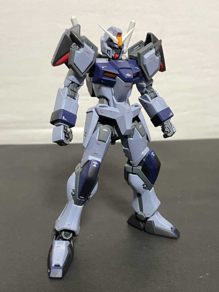 少し肉厚になったけどブリッツアーマーをパージしたデュエルモードの肩アーマーもなんとか許容範囲に収まった？