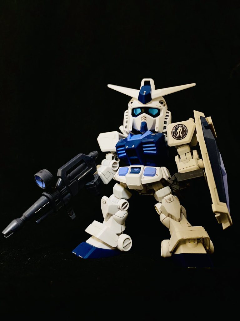 簡単仕上げなので、スミ入れ、つや消し、部分塗装のみになります。