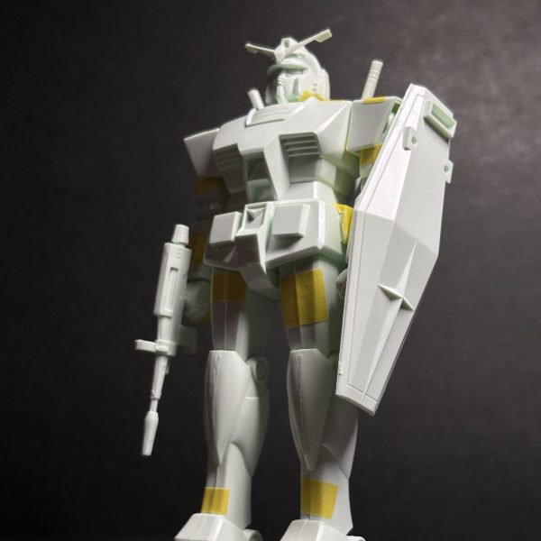 2146937ガンダム 製作3 胴体の加工1