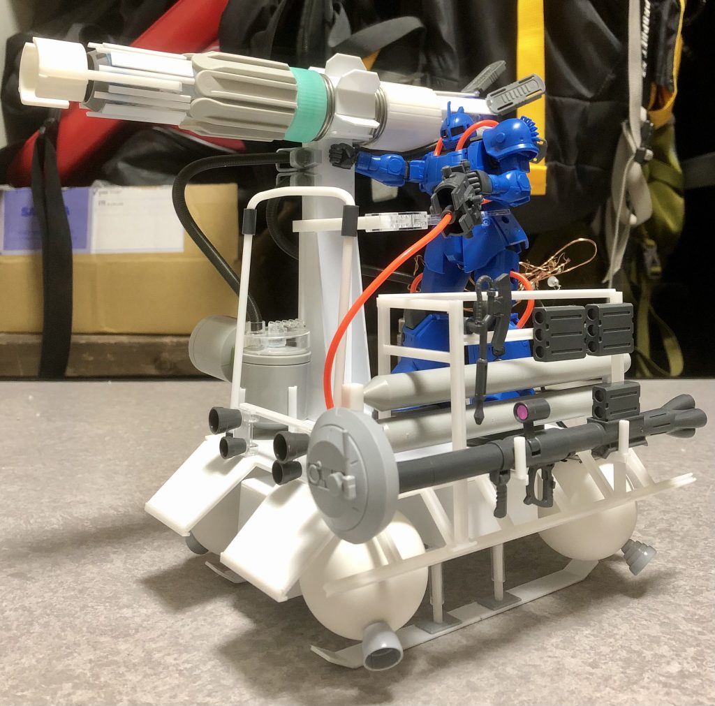 だんだんとディティールアップ